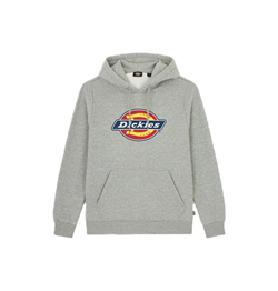 FELPA ICON LOGO HOODIE GREY